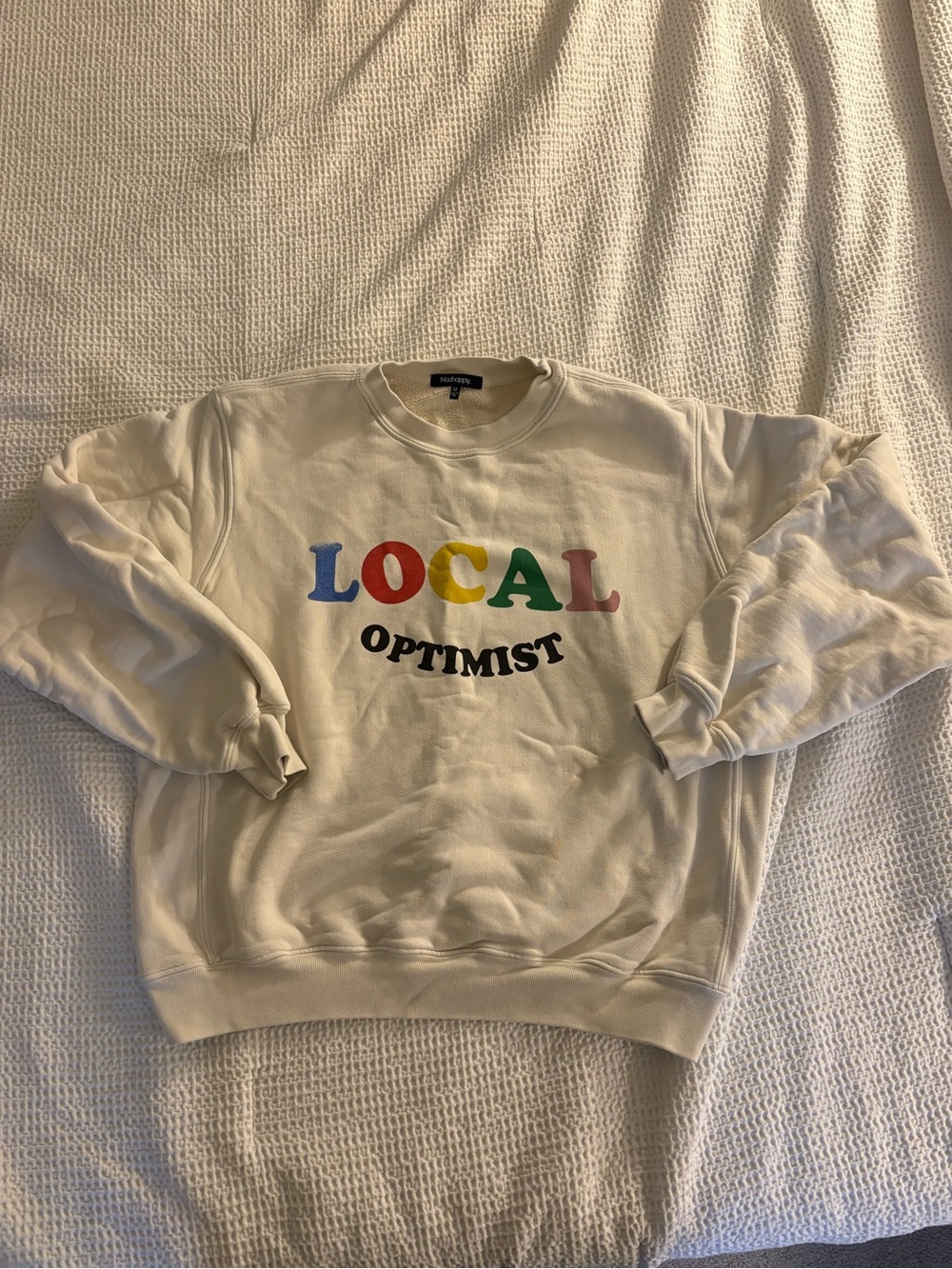 Madhappy Local Optimist crewneck sweatshirt